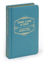 Load image into Gallery viewer, One Line A Day: A Five-Year Memory Book (5 Year Journal, Daily Journal, Yearly Journal, Memory Journal)