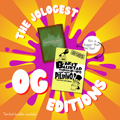 Bob Ong's ABNKKBSNPLAko?! & Bakit Baliktad Magbasa ng Libro ang mga Pilipino First Edition Bundle