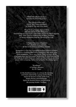 Load image into Gallery viewer, Back cover of a book with text and a barcode on a black background
