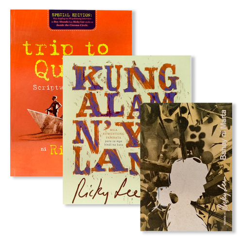 Trip To Quiapo, Kung Alam Nyo Lang, Bahay ni Marta - Ricky Lee books