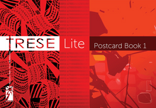 Load image into Gallery viewer, TRESE Lite Postcard Book 1 by Budjette Tan and Kajo Baldisimo available here at Avenida
